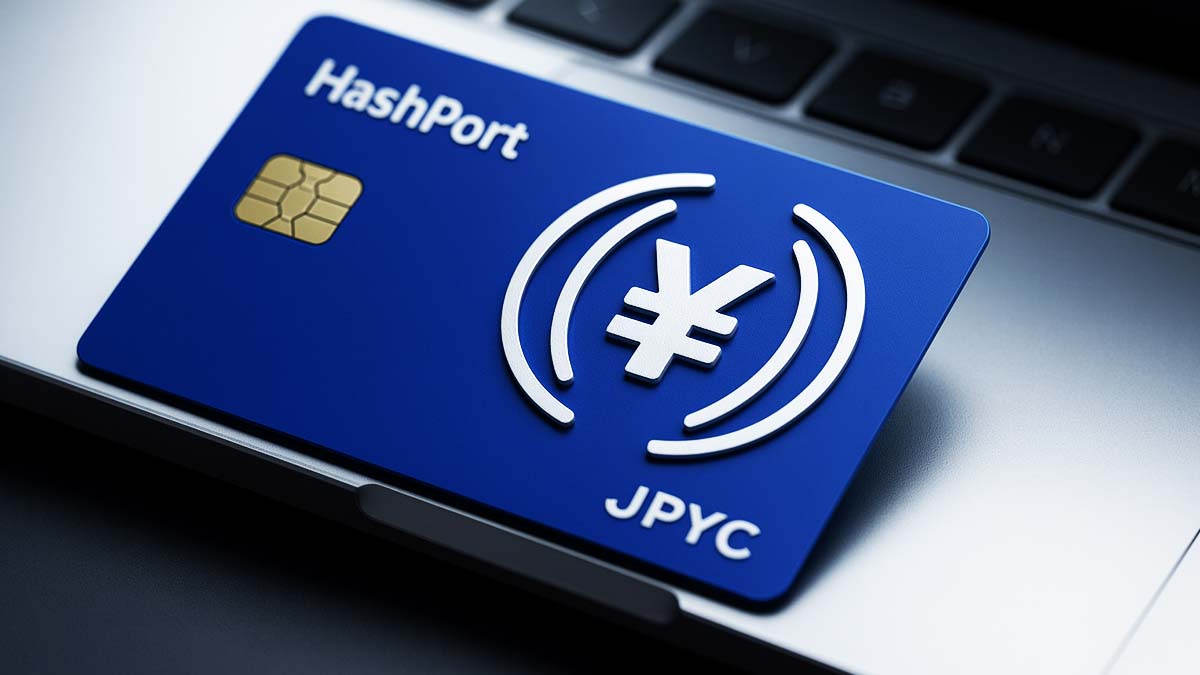 HashPort、JPYC返済対応の新クレカ「ハッシュポートカード」発行へ|11月21日開始