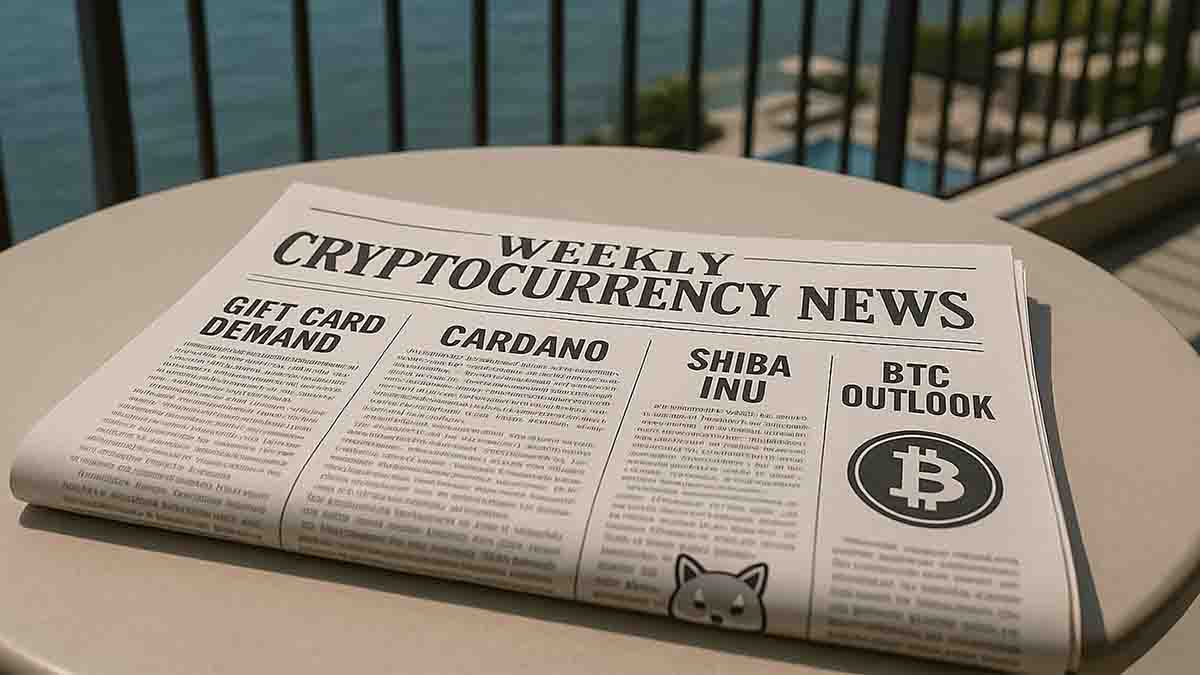 仮想通貨ニュース週間まとめ「ギフト需要・カルダノ・シバイヌ・BTC予想」などの注目記事（Weekly crypto news summary featuring gift demand, Cardano, Shiba Inu, and BTC predictions）
