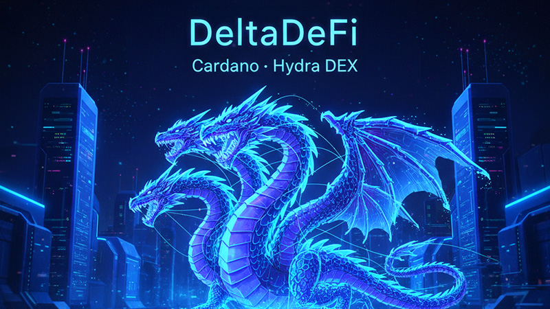 カルダノ（ADA）初のHydra DEX「DeltaDeFi」が正式ローンチ｜XP獲得キャンペーンも実施（DeltaDeFi Official Launch: Cardano Welcomes Its First Hydra-Based DEX）