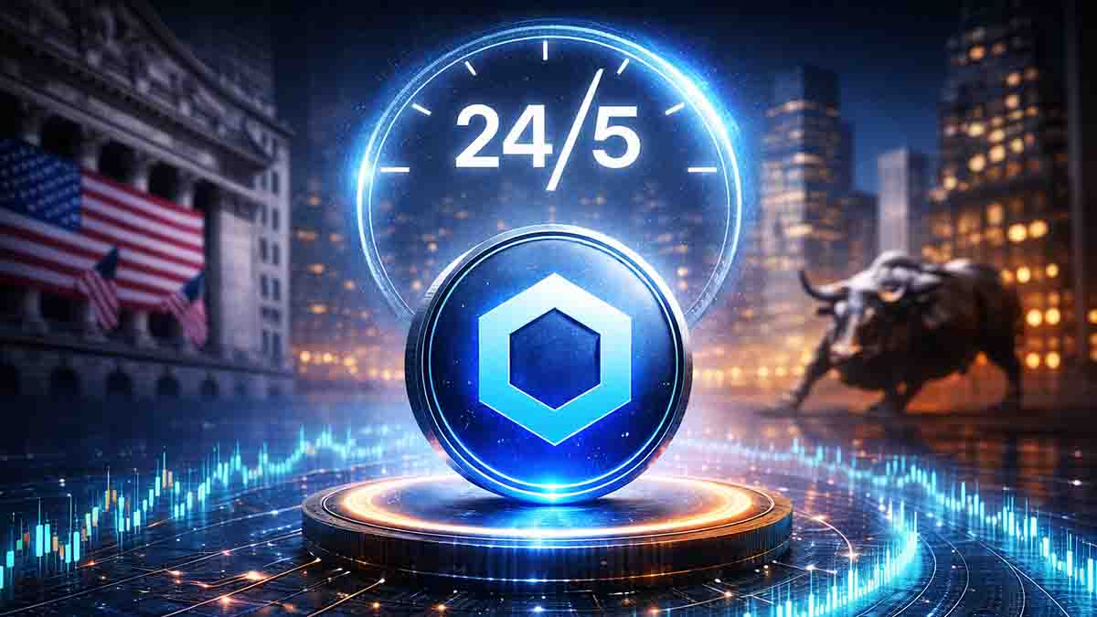 チェーンリンク、米国株・ETFのオンチェーン価格を24時間体制で提供開始（Chainlink launches 24/7 on-chain pricing for U.S. stocks and ETFs）