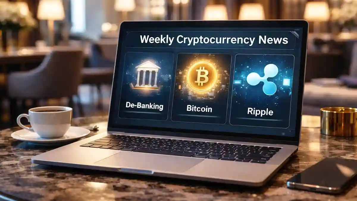 仮想通貨ニュース週間まとめ「デバンキング・BTC・リップル」などの注目記事（Weekly roundup of crypto news: debanking, BTC, Ripple and more）