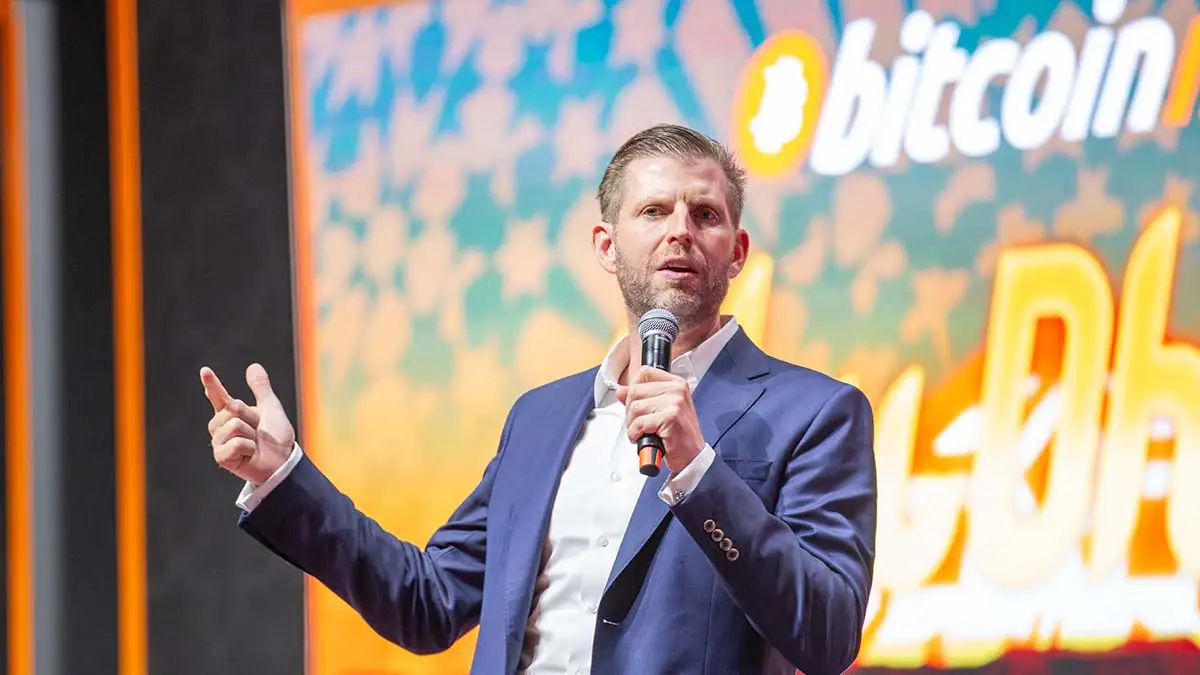 ビットコイン「100万ドルに到達」エリック・トランプ氏が強気見通し示す