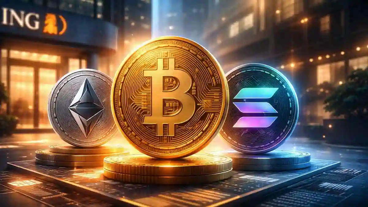 INGドイツ、BTC・ETH・SOL連動仮想通貨ETNを解禁｜既存口座で直接投資可能に（ING Germany launches crypto-linked ETNs for BTC, ETH, and SOL, now investable via existing accounts）