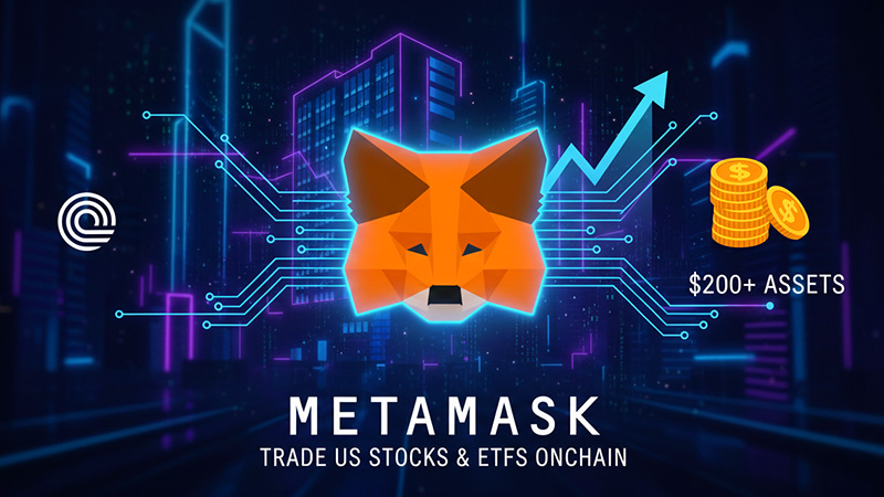 メタマスクで米国株やETFが取引可能に｜Ondo Financeと提携し200以上のトークン化資産を追加（MetaMask Enables Trading of US Stocks and ETFs: 200+ Tokenized Assets Added via Ondo Finance Partnership）