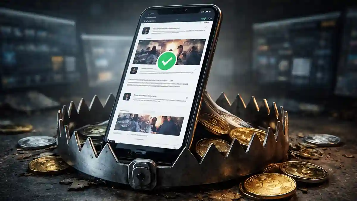 「普通のニュースアカウント」が罠、仮想通貨詐欺へ誘導する組織的手口が明るみに