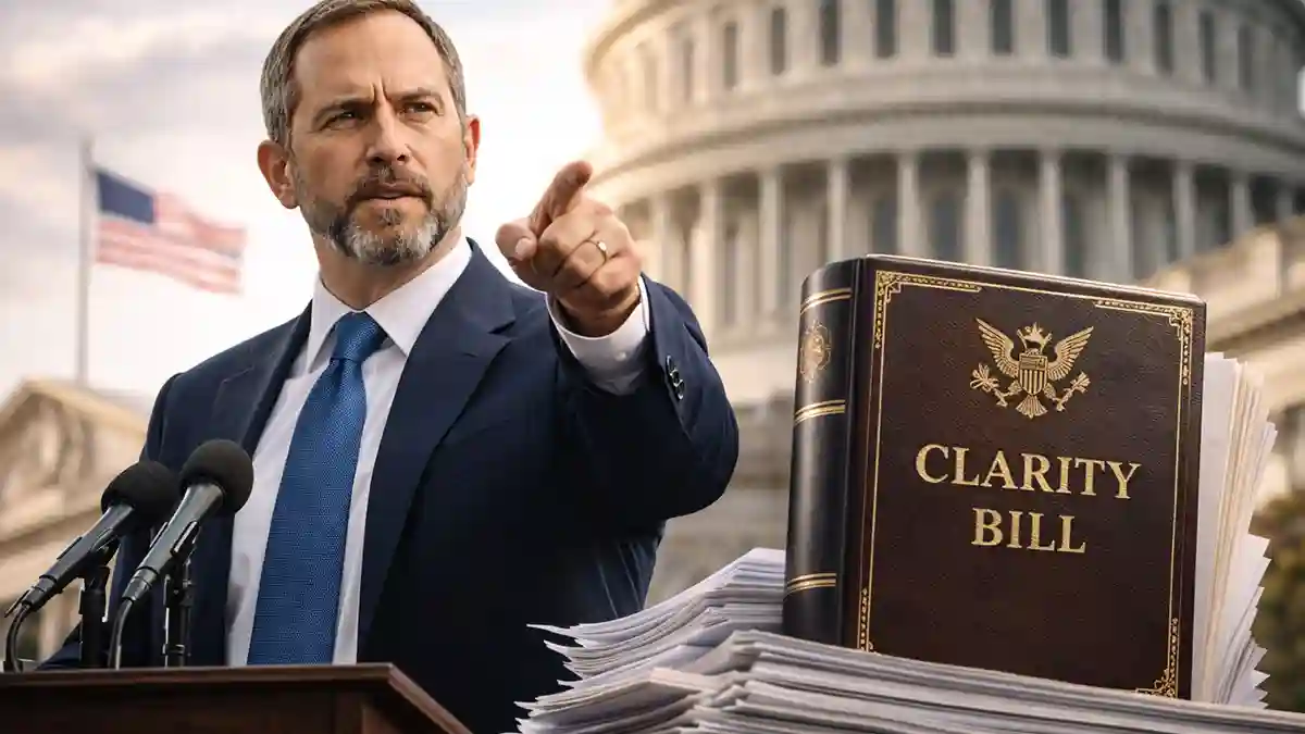 「今こそ行動の時」リップルCEOがクラリティ法案成立を訴え、上院議員らと会談