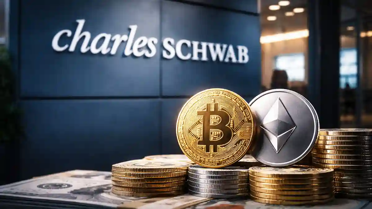 シュワブ、米証券大手初の仮想通貨取引を解禁｜BTC・ETH直接売買へ