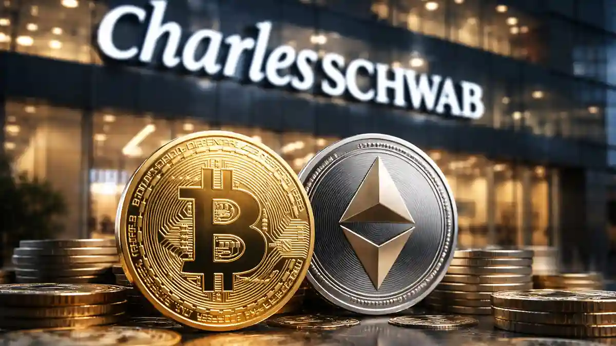 4,600万口座がBTC・ETH直接売買へ｜証券大手シュワブが仮想通貨口座提供を予告