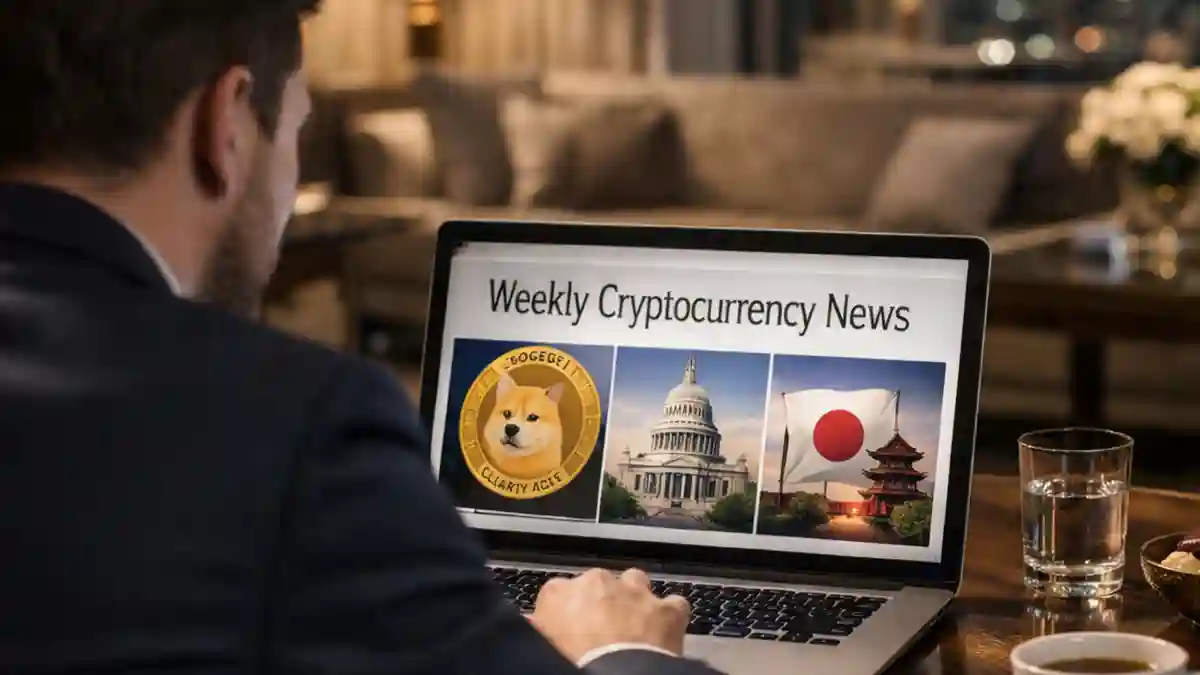 仮想通貨ニュース週間まとめ「DOGE・CLARITY法案・国内規制」などの注目記事