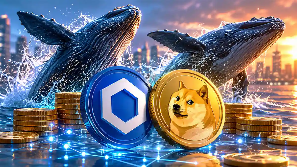 2クジラがLINK・DOGE同時ロング｜建玉は最大20億円規模へ拡大