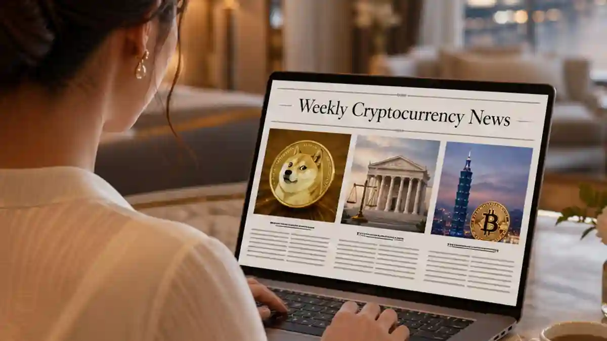 仮想通貨ニュース週間まとめ「DOGE・クラリティ法案・台湾BTC」などの注目記事