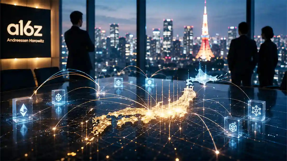 米VC最大手a16z、米国外初の拠点に「日本」を選定｜国内Web3投資網が拡大
