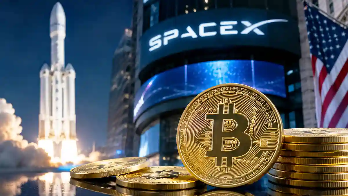 SpaceXがナスダック上場、1.8万BTC保有で企業ランキング8位へ