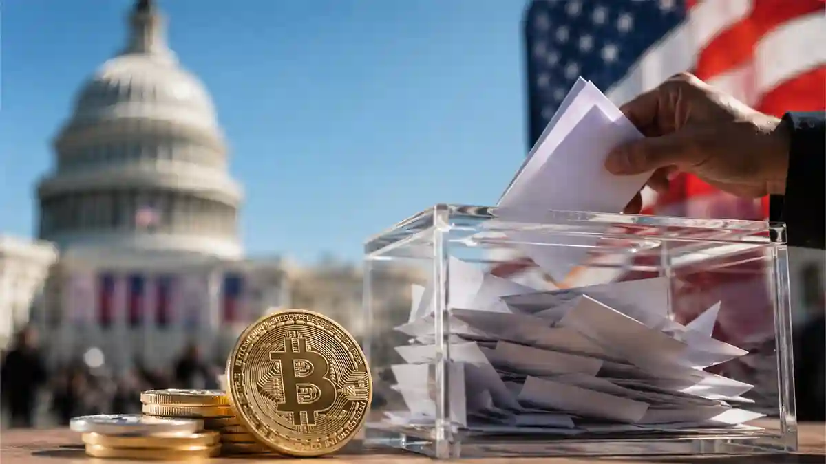 激戦州有権者の「40%」仮想通貨を選挙争点に、2024年比で倍増｜DCG調査