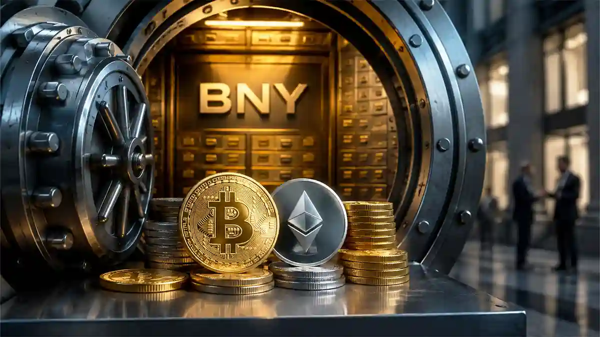 BNY、仮想通貨保管とステーキングを一体提供へ｜ギャラクシーと提携