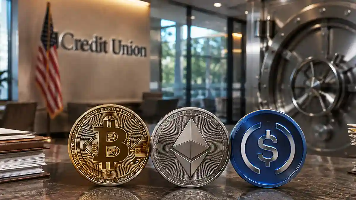 BTC・ETH・USDCを基幹システム内で管理｜米信用組合など80団体が検証へ