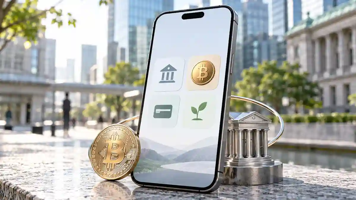 みんなの銀行、アプリ提携先にビットトレード追加｜暗号資産が資産運用枠に